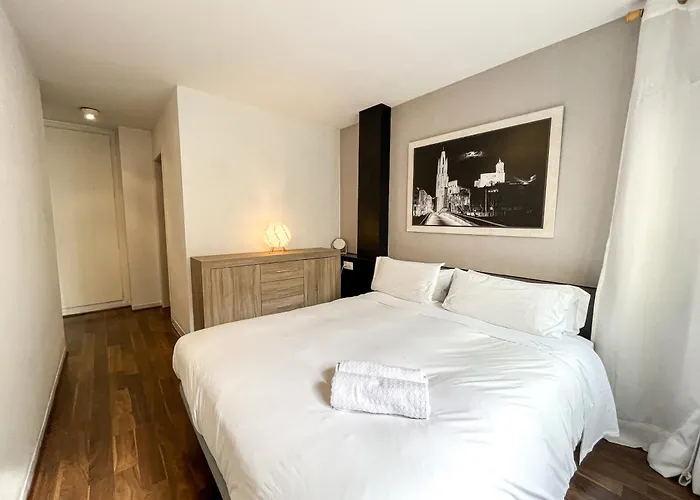 4 Con Terraza En El Centro Апартаменты